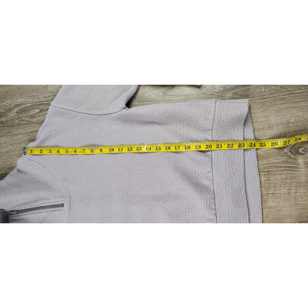 Calia S Carrie Underwood Purple‎ Quarter Zip High Neck Pullover Elevate Textured - Picture 9 of 11
